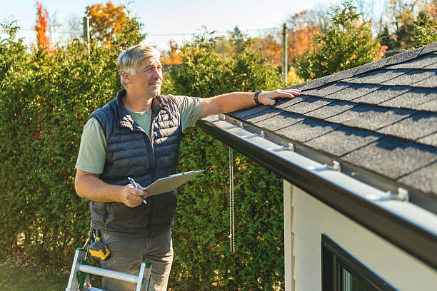 Professional Flat Roof Repair technician working in Mears, VA